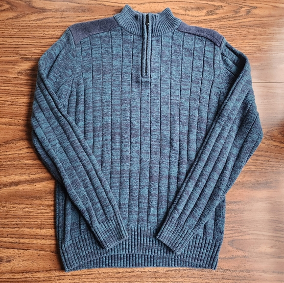 Method 1/4 Zip Mock Neck Sweater M - Picture 1 of 7